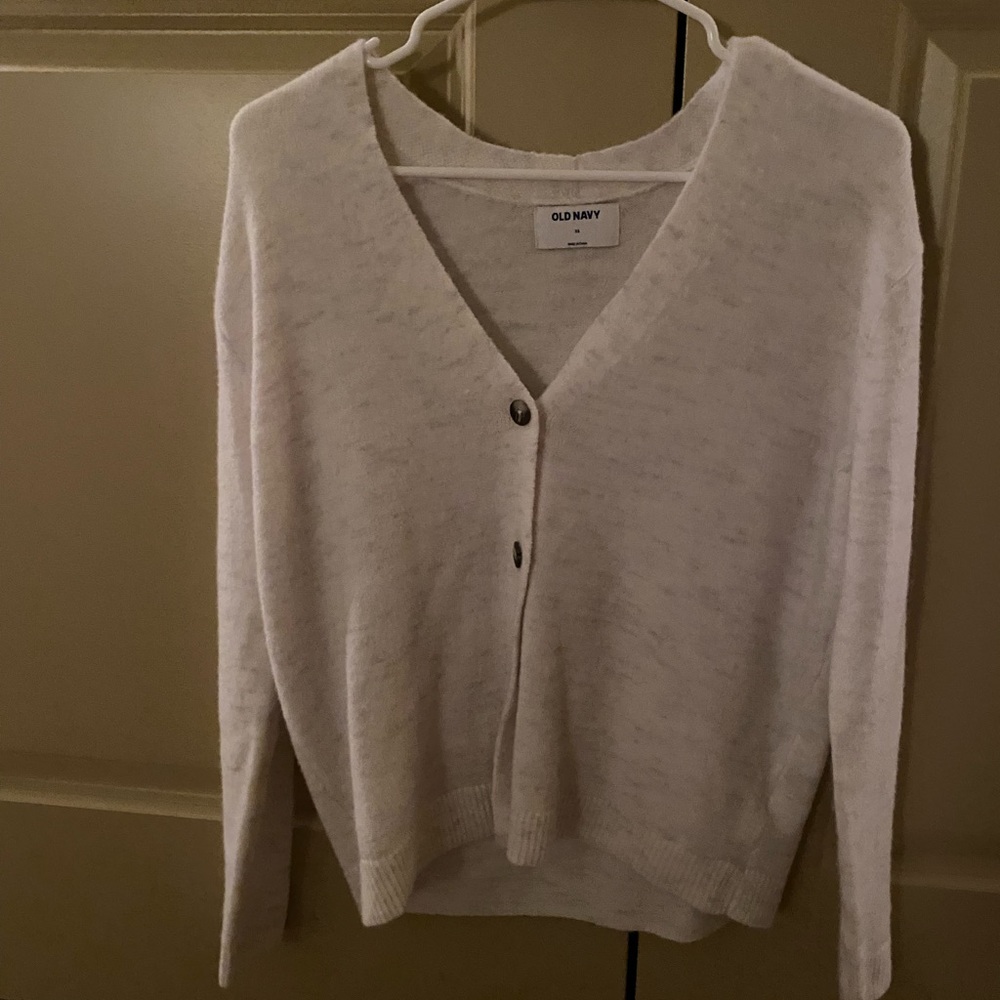 Old Navy button up sweater